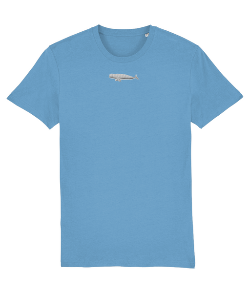 Beluga Whale embroidered tshirt