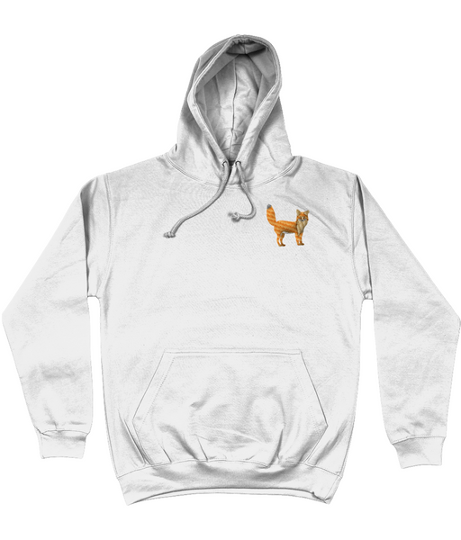 Fox Embroidered Hoodie