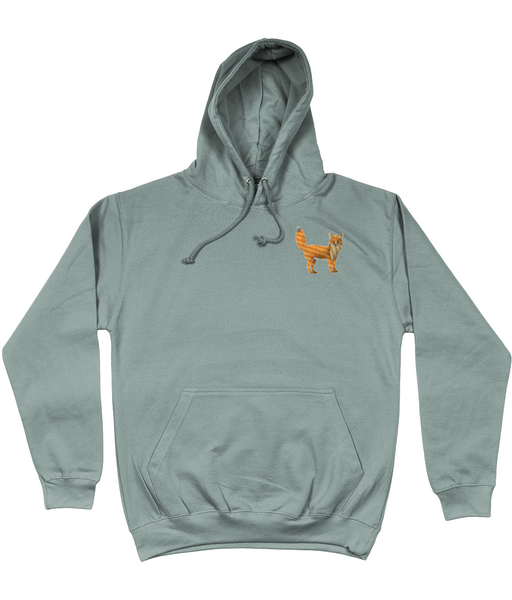 Fox Embroidered Hoodie