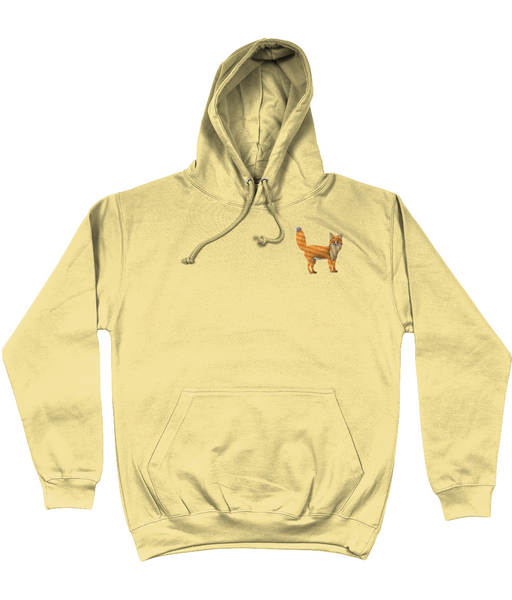 Fox Embroidered Hoodie