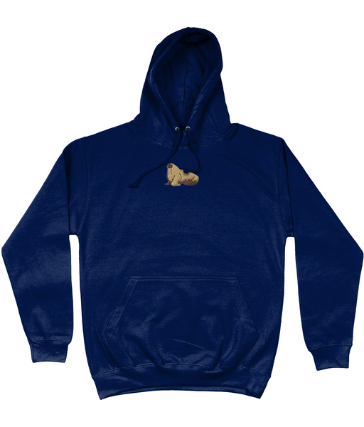 Walrus embroidered hoodie
