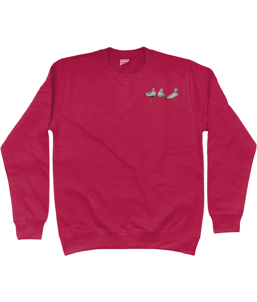 Seagull Embroidered Sweatshirt