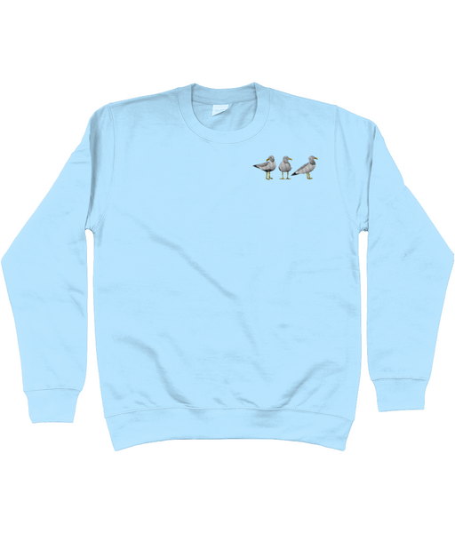 Seagull Embroidered Sweatshirt