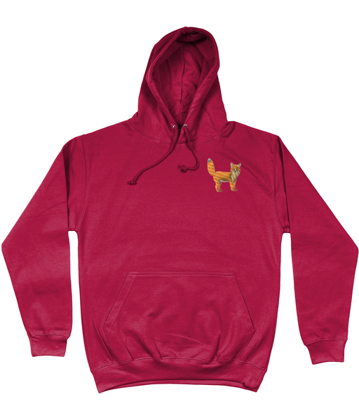 Fox Embroidered Hoodie