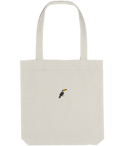 Toco Toucan Embroidered Tote Bag