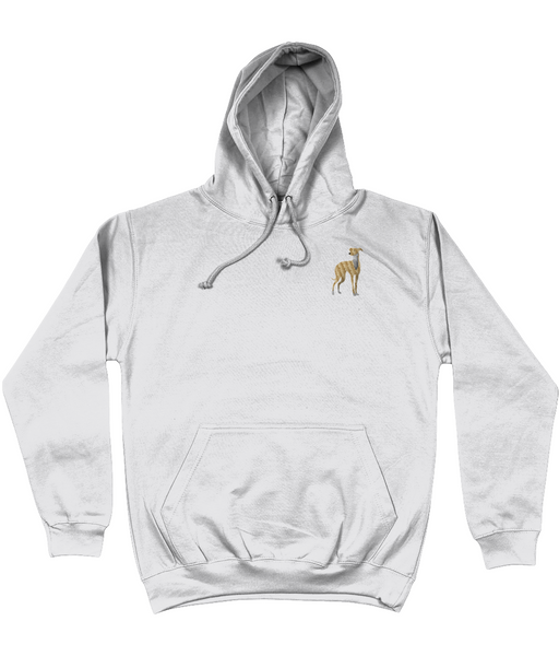Whippet Embroidered Hoodie