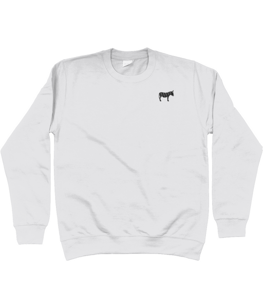 Donkey Embroidered Sweatshirt
