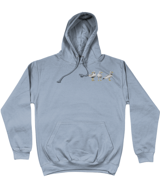 Seagull Embroidered Hoodie