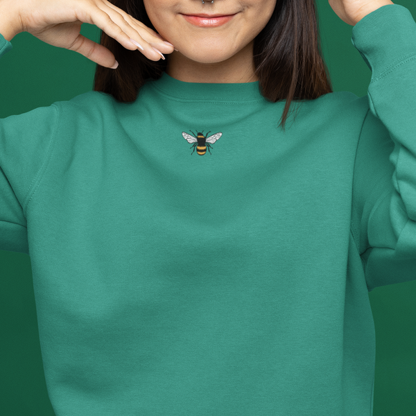 Bumblebee embroidered sweatshirt