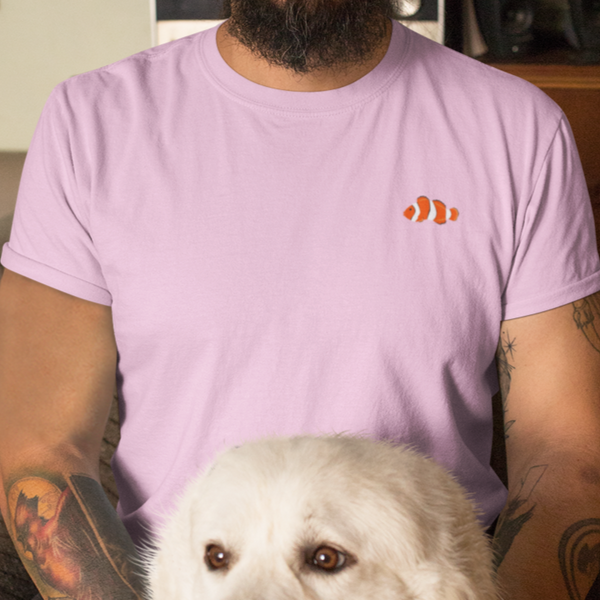 Embroidered Clownfish Tshirt