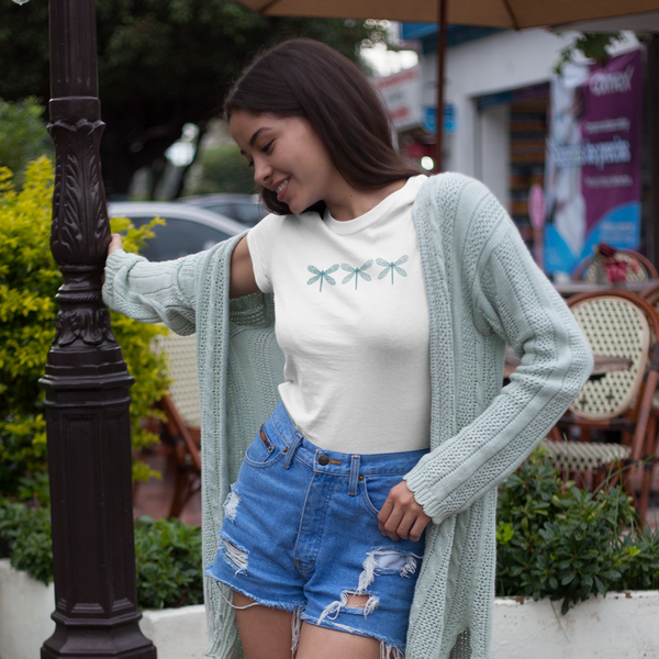 Dragonfly Embroidered Tshirt