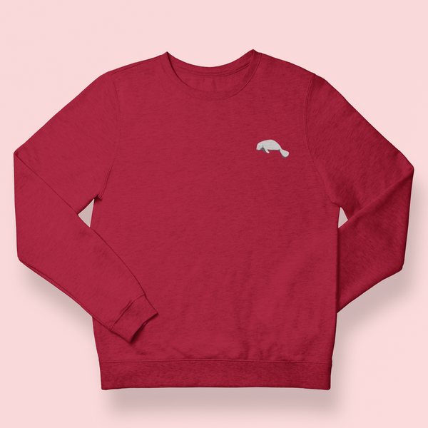 Manatee Embroidered Sweatshirt