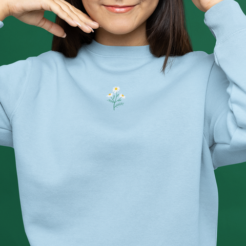 Daisy Embroidered Jumper
