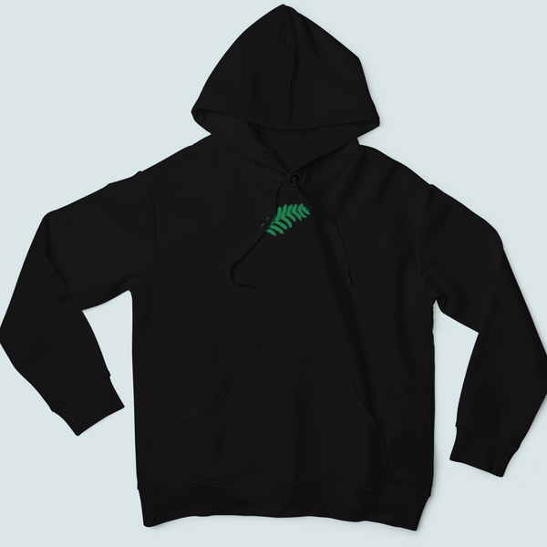 Fern Embroidered Fern Hoodie