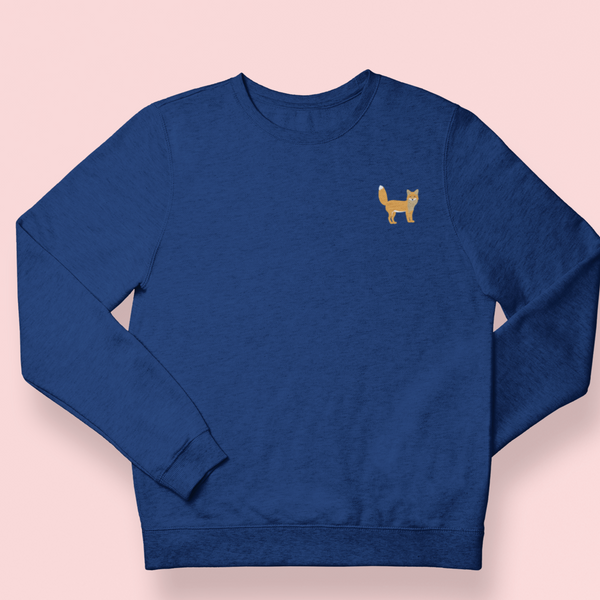 Fox Embroidered Jumper