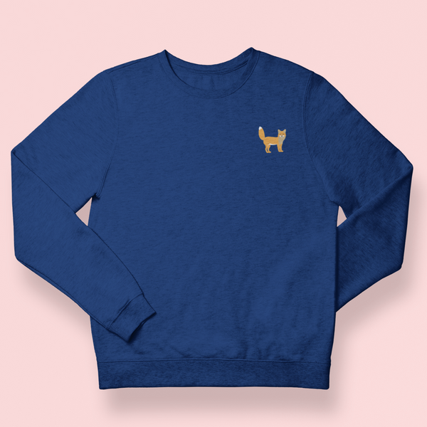 Fox Embroidered Sweatshirt