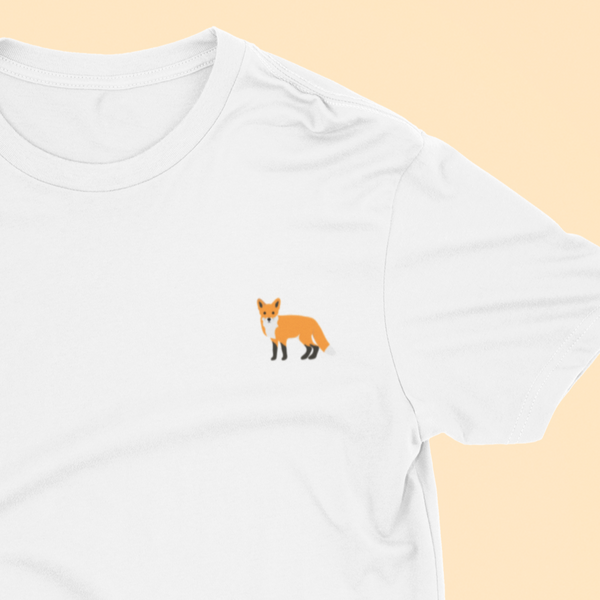 Fox Embroidered Tshirt