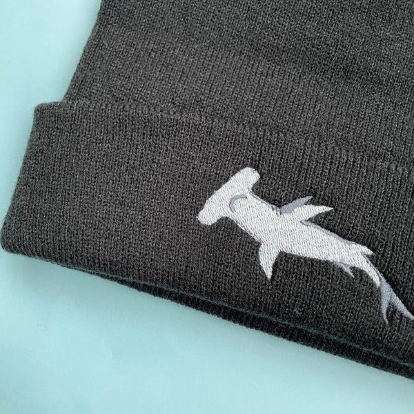 Hammerhead shark beanie