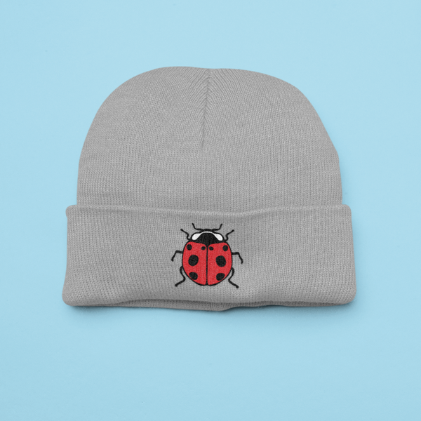 Ladybird beanie hat