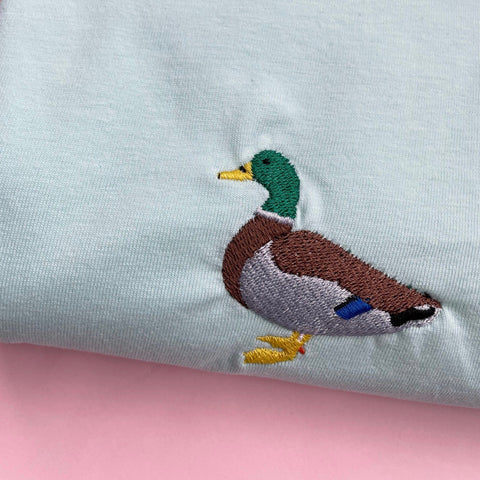 Mallard Duck Embroidered Duck 