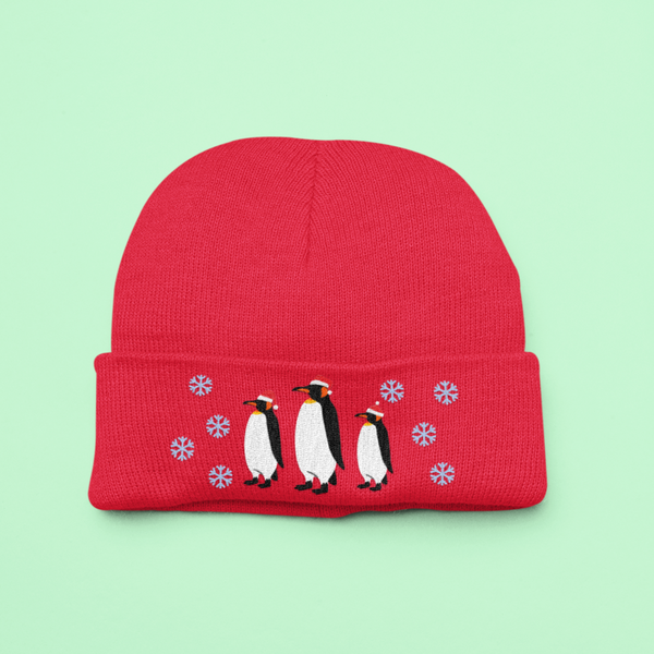 Penguin Christmas Beanie Hat
