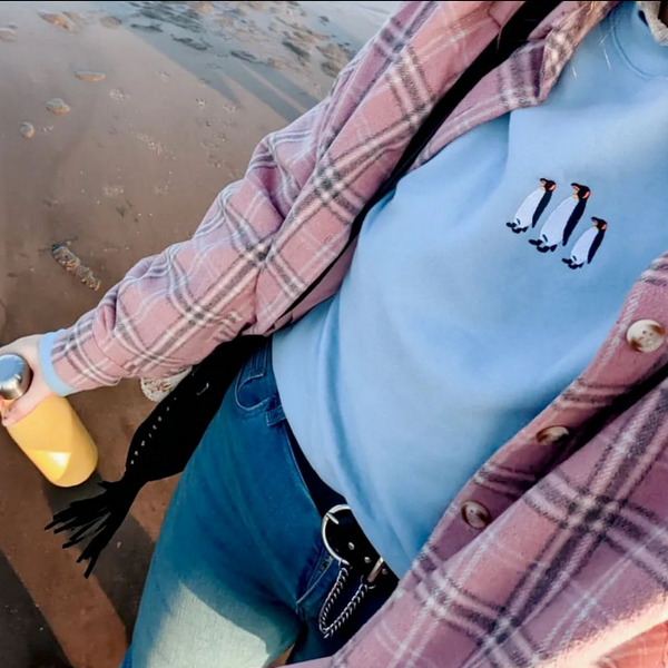 Penguin Embroidered Jumper