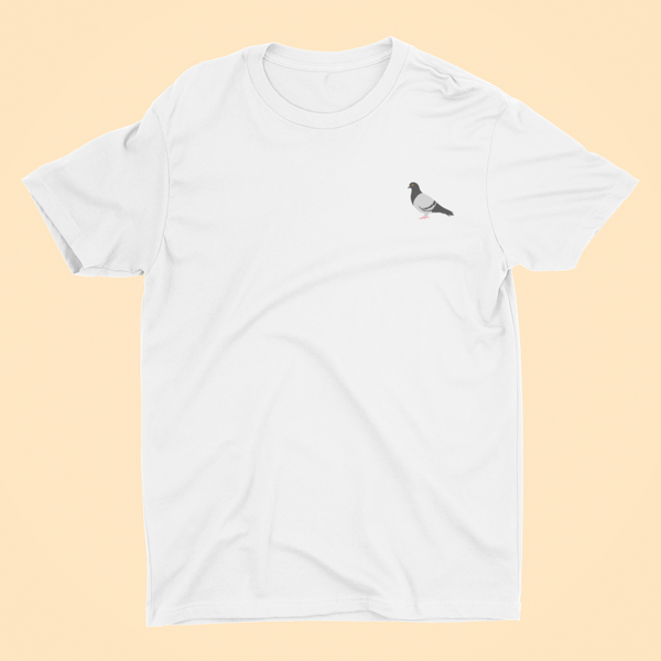 Pigeon Embroidered Tshirt