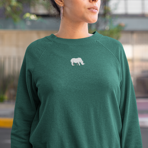 Rhino embroidered sweatshirt