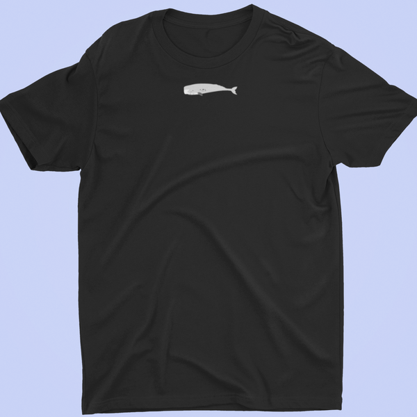 Sperm Whale Embroidered Tshirt