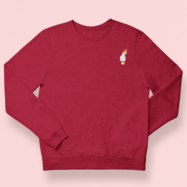Yellow-crested cockatoo Sweatshirt