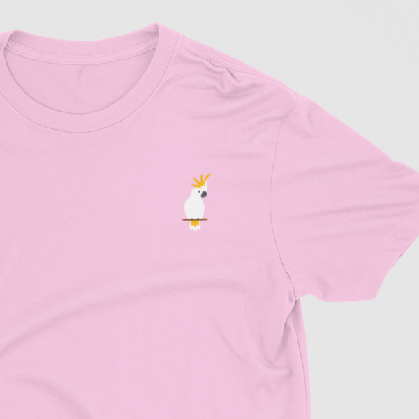 Yellow creasted cockatoo tshirt