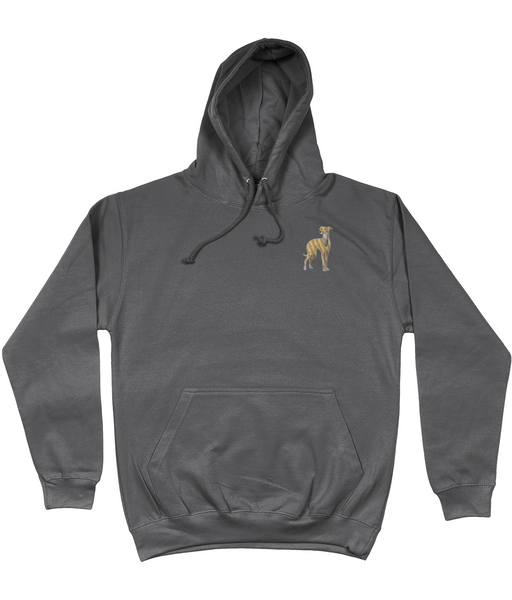 Whippet Embroidered Hoodie