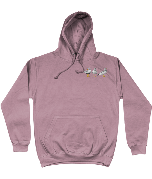 Seagull Embroidered Hoodie