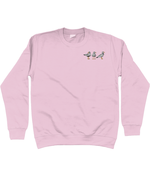 Seagull Embroidered Sweatshirt