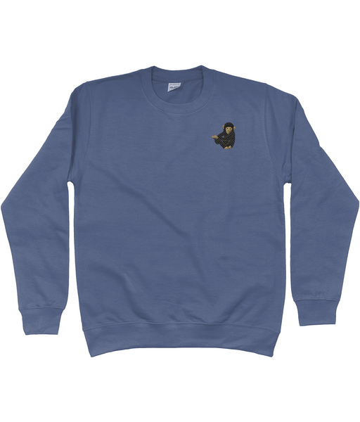 Chimp Embroidered Sweatshirt