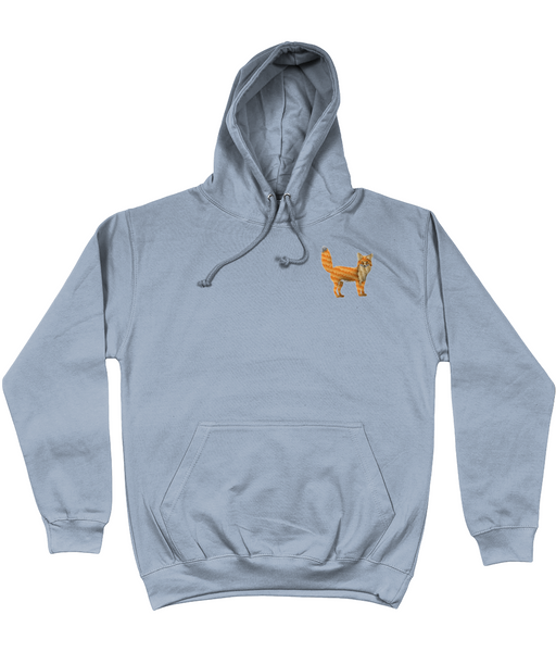 Fox Embroidered Hoodie