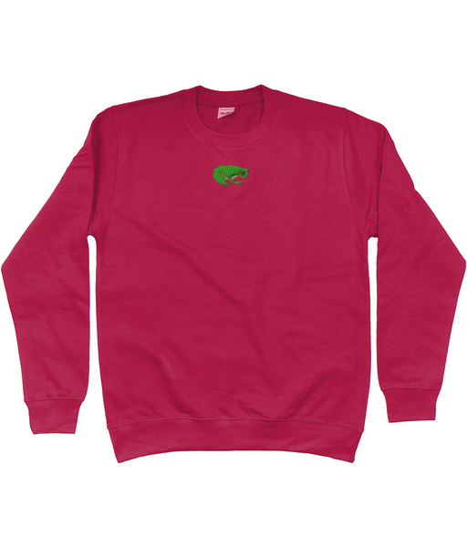 Frog embroidered sweatshirt