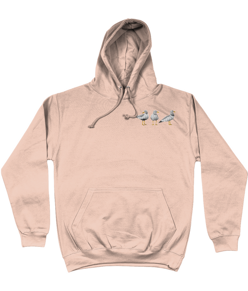 Seagull Embroidered Hoodie
