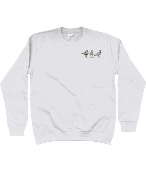 Seagull Embroidered Sweatshirt
