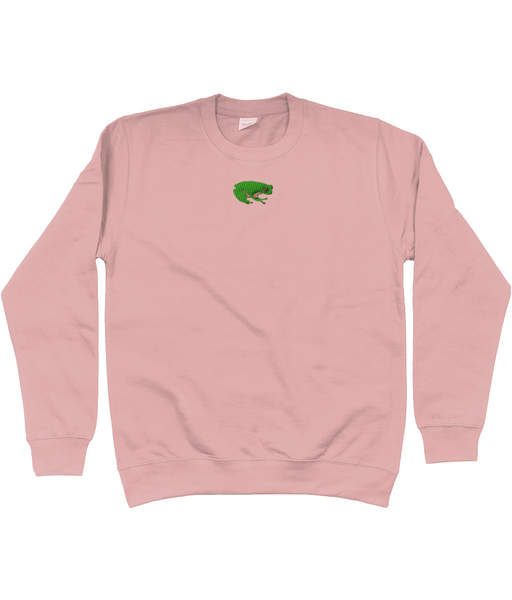 Frog embroidered sweatshirt