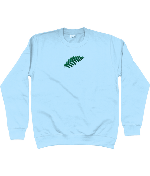 Fern embroidered sweatshirt