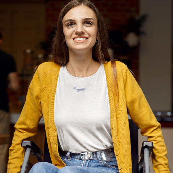 Embroidered Humpback Whale Tshirt