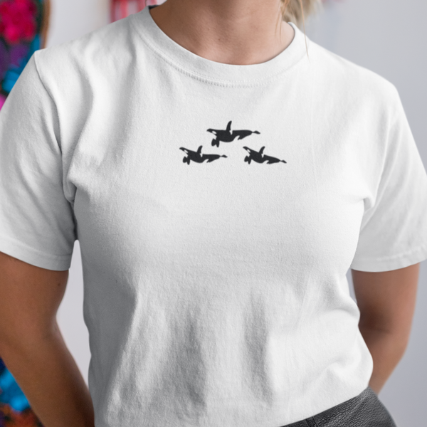 Orca Embroidered Tshirt UK