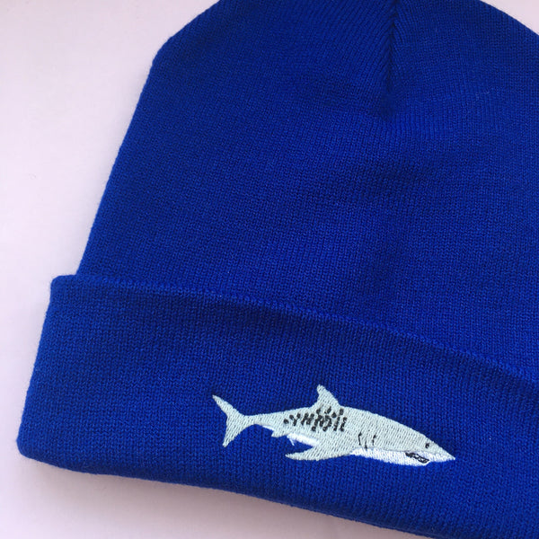 Shark Embroidered Hat embroidered by Wonderful World