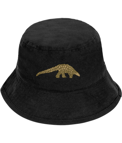 Pangolin Embroidered Bucket Hat