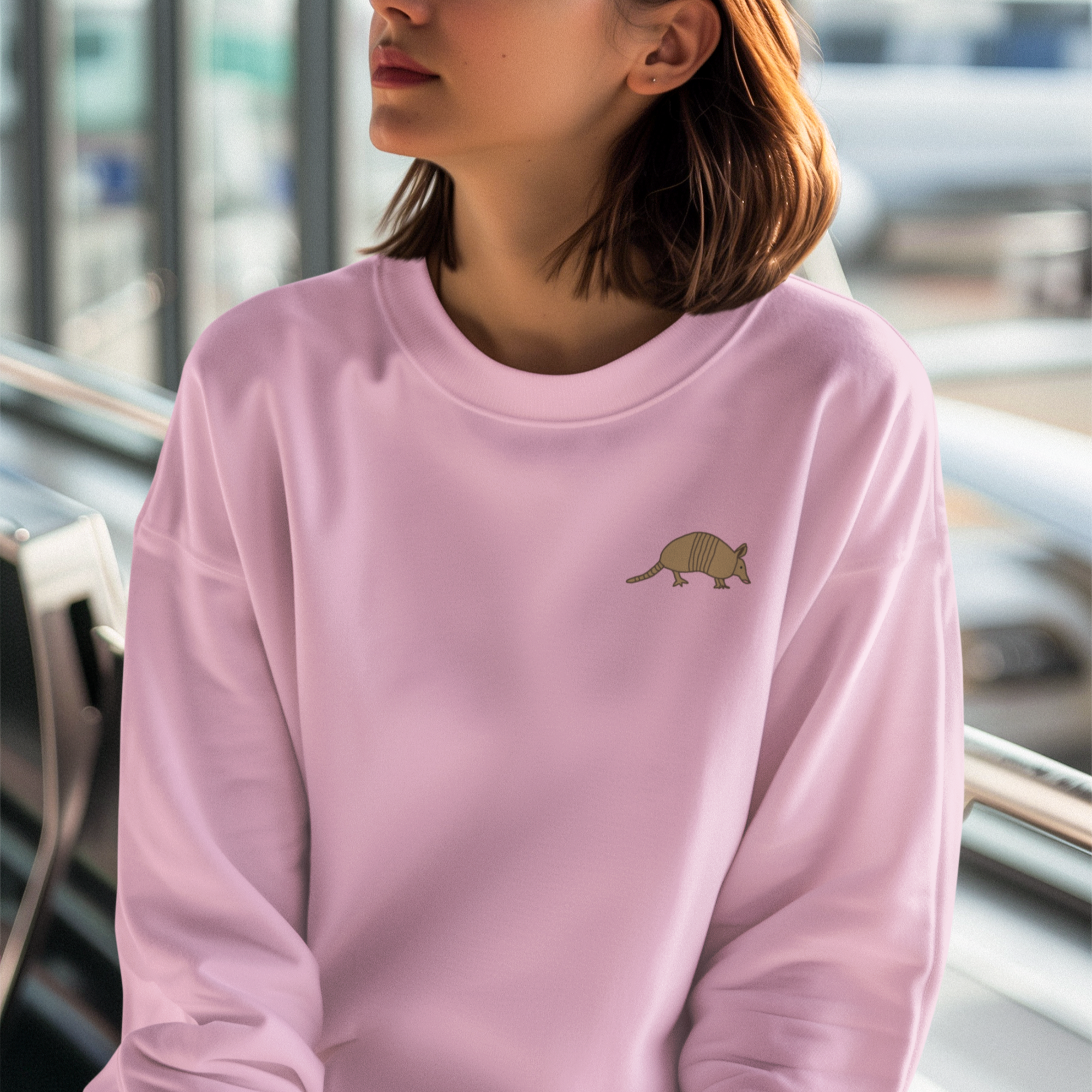 Armadillo Embroidered Jumper
