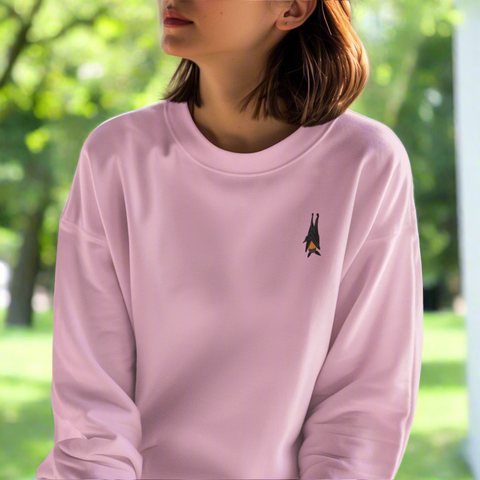 Bat Jumper, Embroidered Bat Sweatshirt