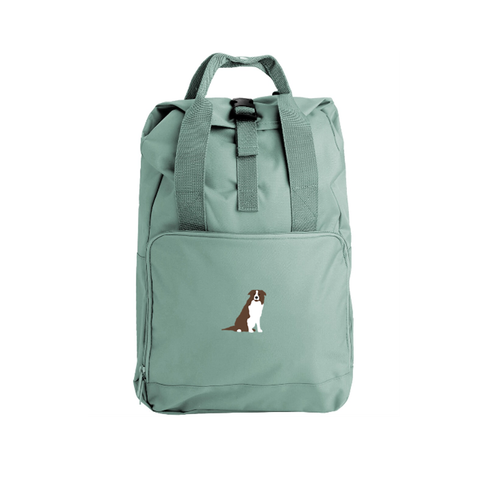 Brown Border Collie Backpack