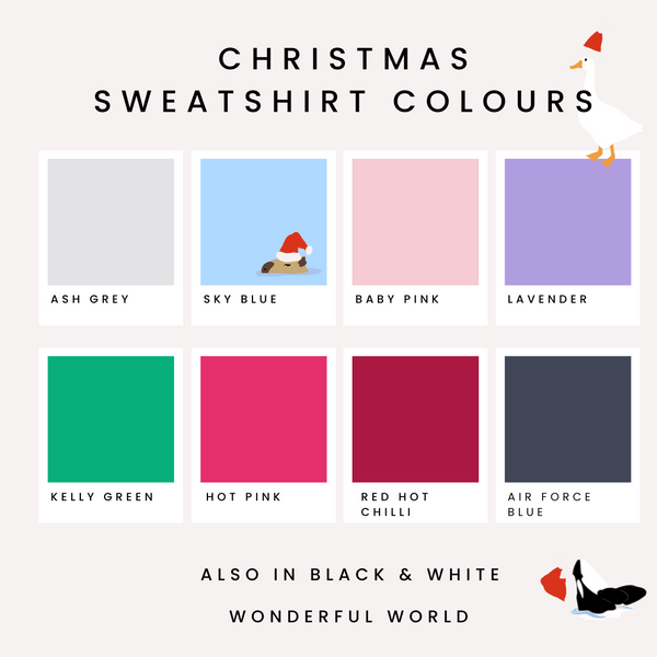Christmas Jumper Colours