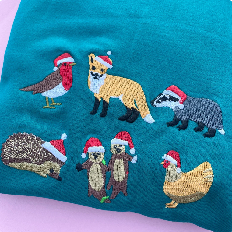 Wildlife Christmas Jumper Wonderful World